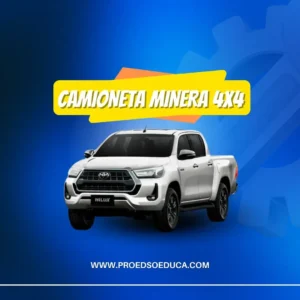 Camioneta minera 4x4